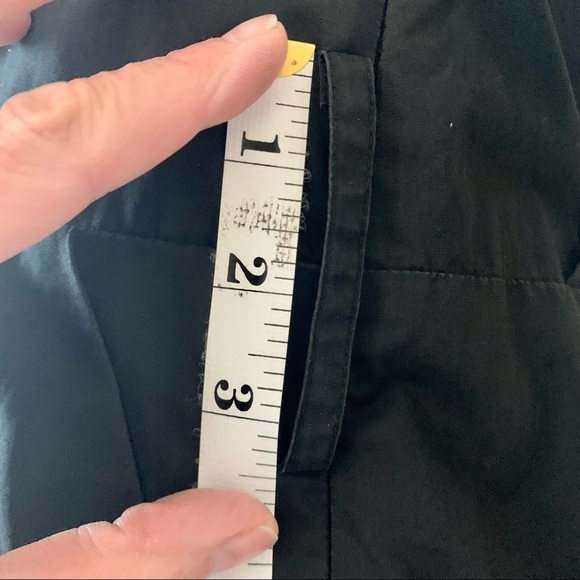 MARC JACOBS Bubble Hem Black Dress Cotton Poplin Sleeveless V-Neck LBD Size 4 - Picture 14 of 16